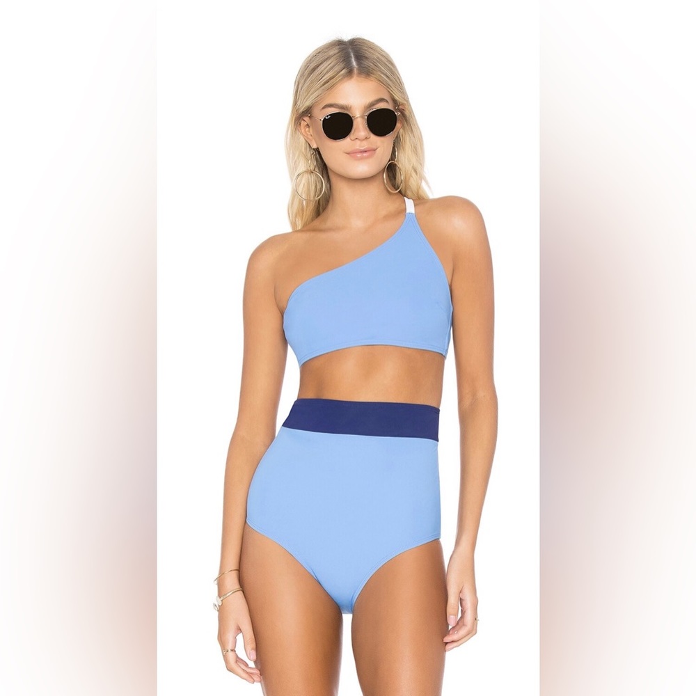 FLAGPOLE Swimwear Haley Top &‎ Arden Bottom Bikini Set, Top: L & Bottoms: S